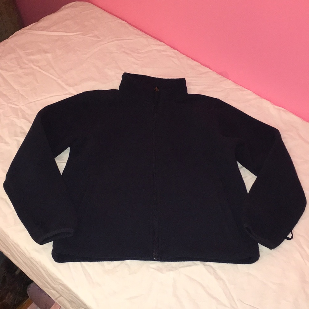Lands’ End Kids Navy Blue Fleece M(10-12)